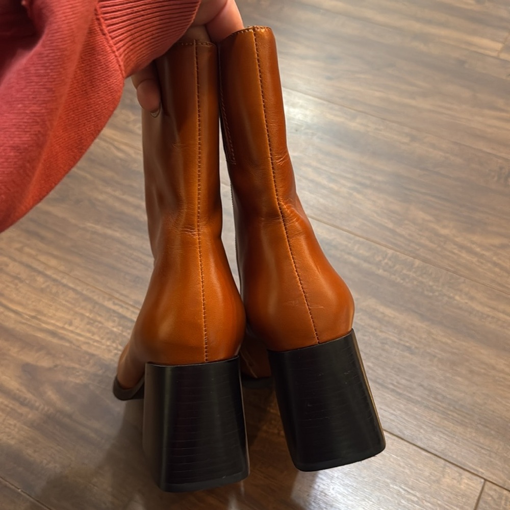 Jeffrey Campbell Geist Square Toe Boots - Picture 8 of 12